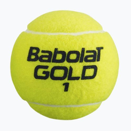 Dětské tenisové míče Babolat Gold Championship 18 x 4 ks žluté 502082