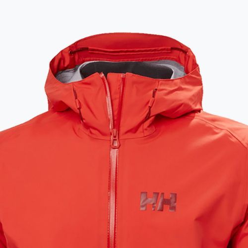 Pánská hardshellová bunda Helly Hansen Verglas 3L Shell 2.0 červená 62686_222