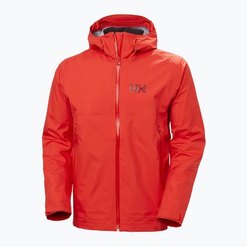 Pánská hardshellová bunda Helly Hansen Verglas 3L Shell 2.0 červená 62686_222