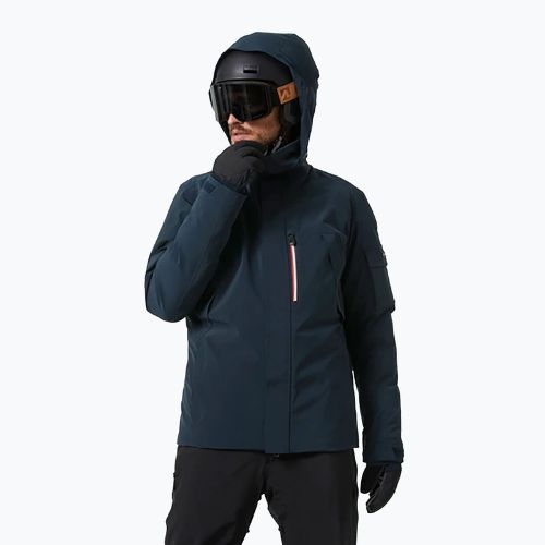 Pánská lyžařská bunda Helly Hansen Val D' Isere Puffy tmavě modrá 65865_597
