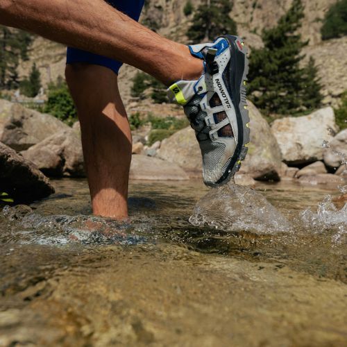 Pánské boty do vody Salomon Techamphibian 5 světle šedé L47113800