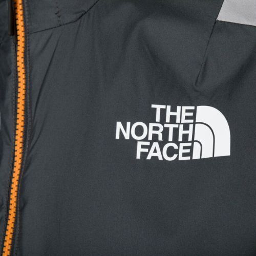 Pánská větrovka The North Face MA Wind Full Zip bílá, černá a šedá NF0A823XIKB1