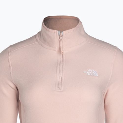 Dámská fleecová mikina The North Face 100 Glacier 1/4 Zip pink NF0A5IHNLK61