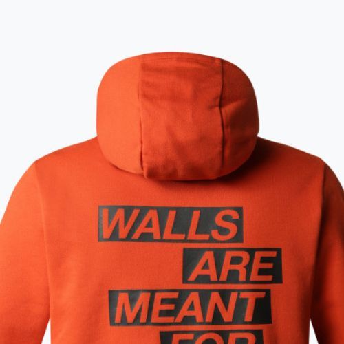 Pánská trekingová mikina The North Face Outdoor Graphic Hoodie Light orange NF0A827ILV41