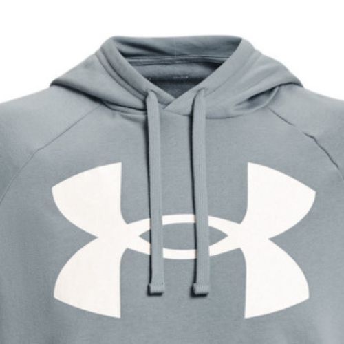 Under Armour pánská mikina Rival Fleece Big Logo HD šedá 1357093-465