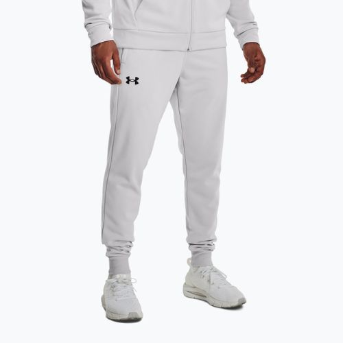 Under Armour pánské tréninkové kalhoty Armour Fleece Joggers grey1373362