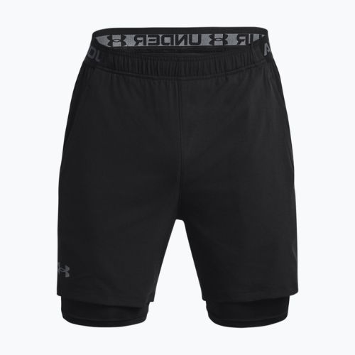Under Armour Vanish Woven 2In1 Sts pánské tréninkové šortky černé 1373764