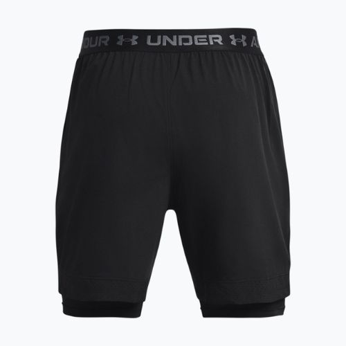 Under Armour Vanish Woven 2In1 Sts pánské tréninkové šortky černé 1373764