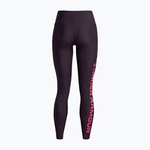 Under Armour Značkové fialové dámské tréninkové legíny 1376327