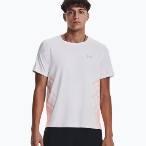 Pánské běžecké tričko Under Armour Iso-Chill Laser Heat white 1376518