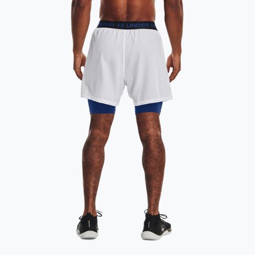 Pánské tréninkové šortky Under Armour Vanish Wvn 2In1 Vent Sts white 1376783