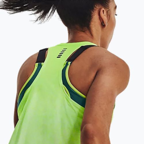 Dámské běžecké tílko Under Armour Rush Cicada Singlet žluté 1378404