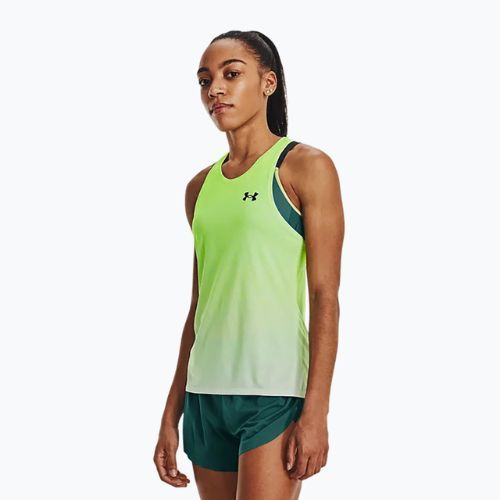 Dámské běžecké tílko Under Armour Rush Cicada Singlet žluté 1378404
