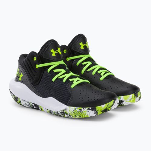 Pánské basketbalové boty Under Armour Jet '21 black and white 3024260