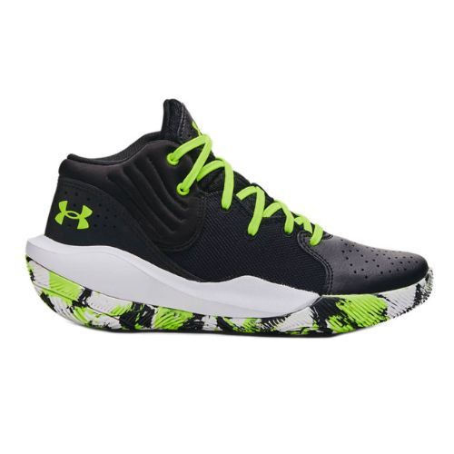 Dětské basketbalové boty Under Armour GS Jet '21 black-green 3024794