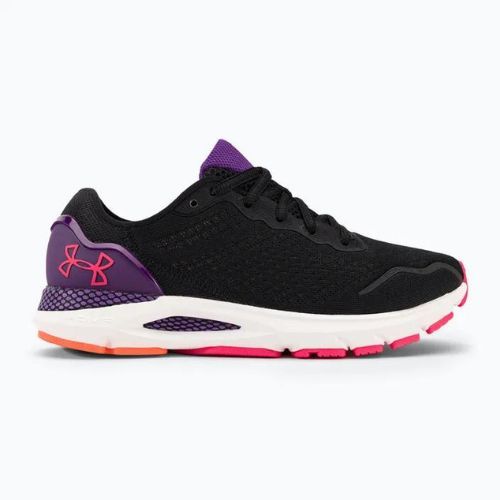 Dámské běžecké boty Under Armour W Hovr Sonic 6 black / galaxy purple / pink shock 3026128