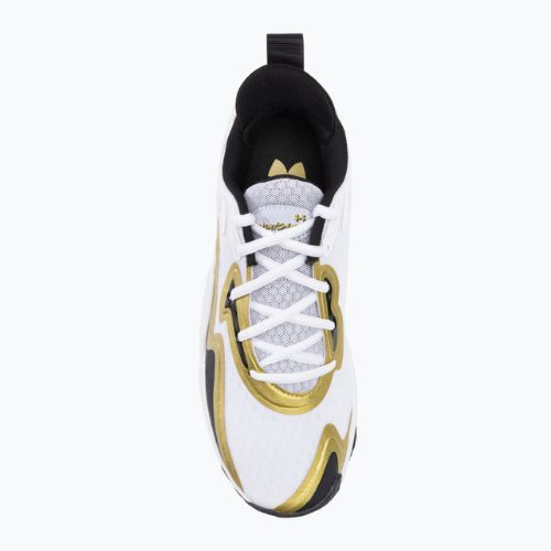 Under Armour Spawn 5 basketbalové boty white 3026285