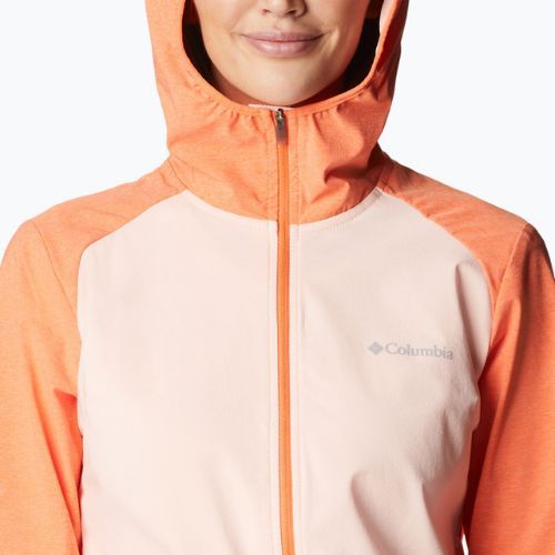 Dámská softshell bunda Columbia Heather Canyon oranžová 1717991890