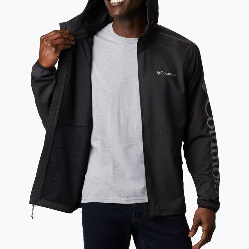 Pánská softshell bunda Columbia Panther Creek černá 1840711011