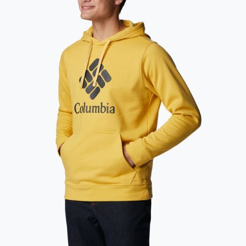 Pánská trekingová mikina Columbia Trek Hoodie žlutá 1957913