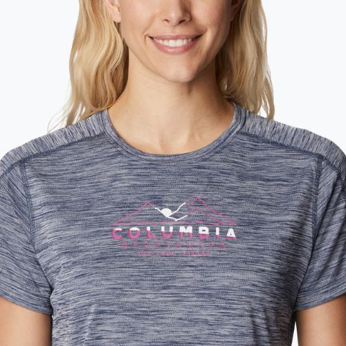 Columbia dámské trekové tričko Zero Rules Graphic Crew šedé 1991583467