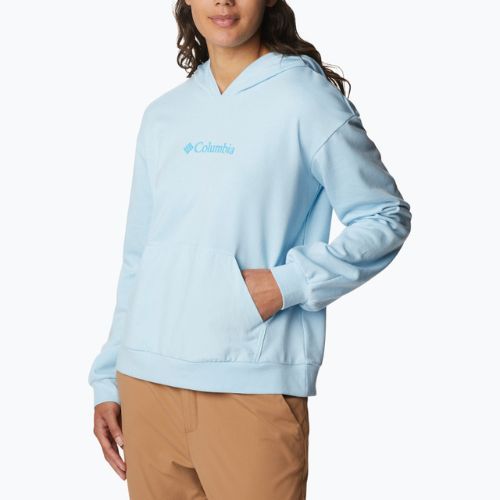 Dámská trekingová mikina Columbia Logo III French Terry modrá 2032871490