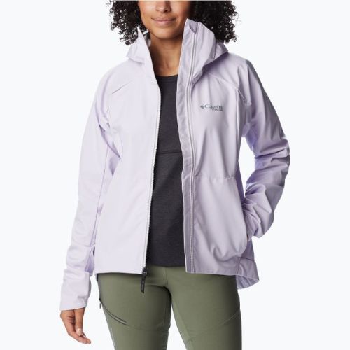 Dámská softshellová bunda Columbia Platinum Peak fialová 2035021568