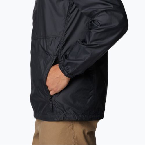 Pánská bunda větrovka Columbia Trail Traveler černá 2036873011
