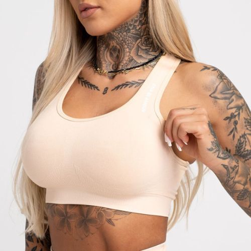 Fitness podprsenka Gym Glamour Compress Almond 464
