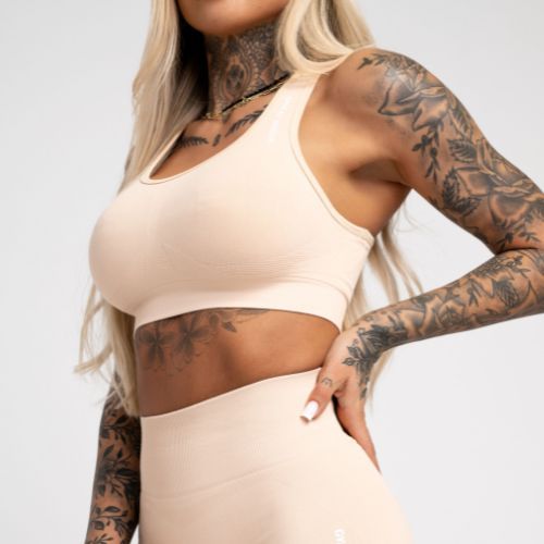 Fitness podprsenka Gym Glamour Compress Almond 464