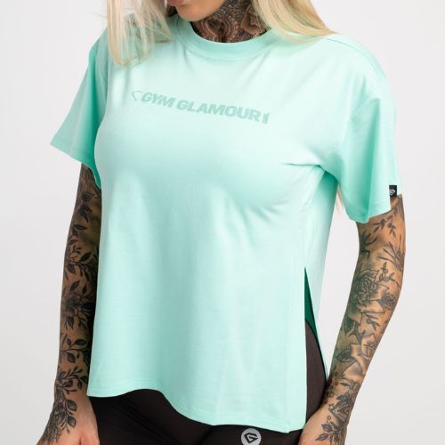 Dámské sportovní tričko Gym Glamour Glamour Mint 420