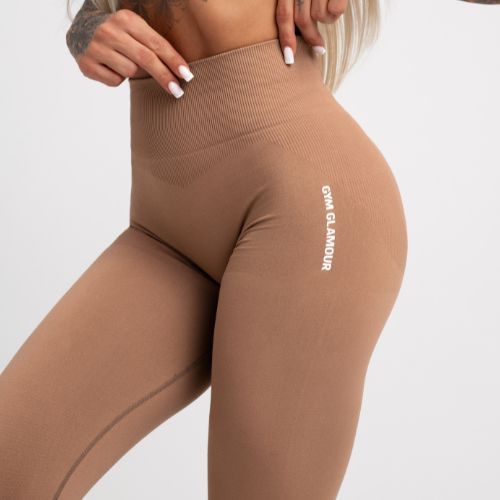 Dámské trekingové legíny  Gym Glamour Compress Cappuccino 452