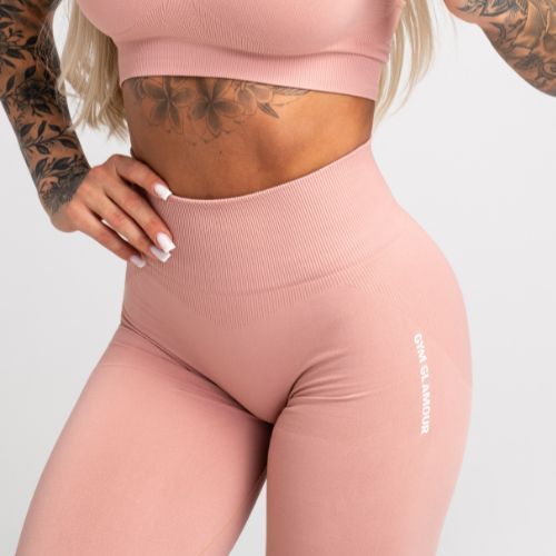 Dámské trekingové legíny  Gym Glamour Compress Rose Tan 454