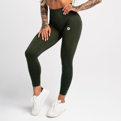 Dámské trekingové legíny  Gym Glamour Flexible Khaki 430