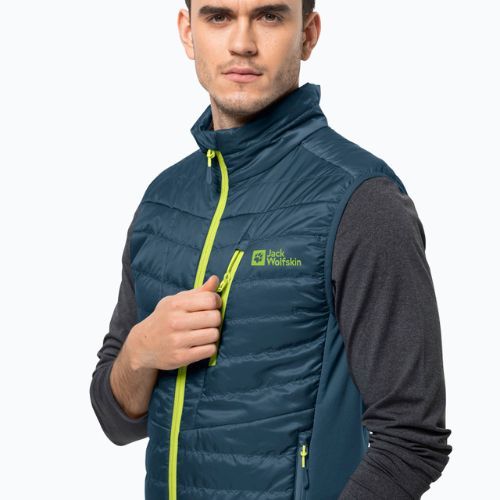 Jack Wolfskin Routeburn Pro Ins pánská turistická bunda bez rukávů navy blue 1206871_1274_002