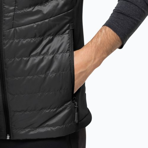 Jack Wolfskin Routeburn Pro Ins pánská turistická bunda bez rukávů černá 1206871_6000_004