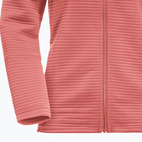 Dámská trekingová mikina Jack Wolfskin Modesto Hooded růžová 1706254