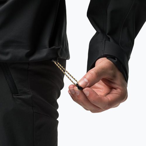 Pánská nepromokavá bunda Jack Wolfskin Kammweg 3L Jkt M šedá 1115831