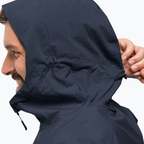 Jack Wolfskin pánská bunda do deště Elsberg 2.5L modrá 1115881_1010_002