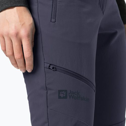 Pánské softshellové kalhoty Jack Wolfskin Holdsteig černé 1507701