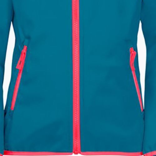 Dětská softshellová bunda Jack Wolfskin Fourwinds Jacket Kids modrá 1608011