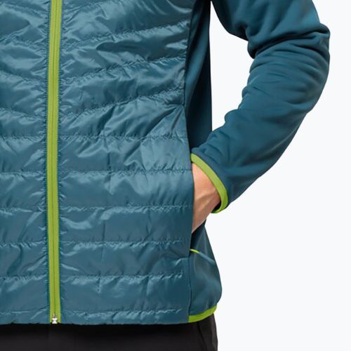 Pánská hybridní bunda Jack Wolfskin Routeburn Pro Hybrid modrá 1710511