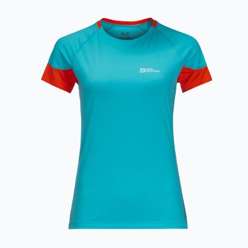 Dámské trekingové tričko Jack Wolfskin Narrows modré 1807363
