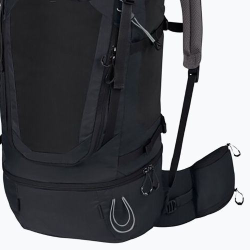 Trekingový batoh Jack Wolfskin Highland Trail 55+5 černý 2010091