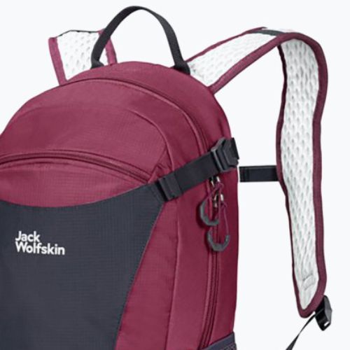 Cyklistický batoh Jack Wolfskin Velocity 12 bordó 2010302