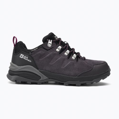 Dámské trekingové boty Jack Wolfskin Refugio Texapore Low černé 4050821