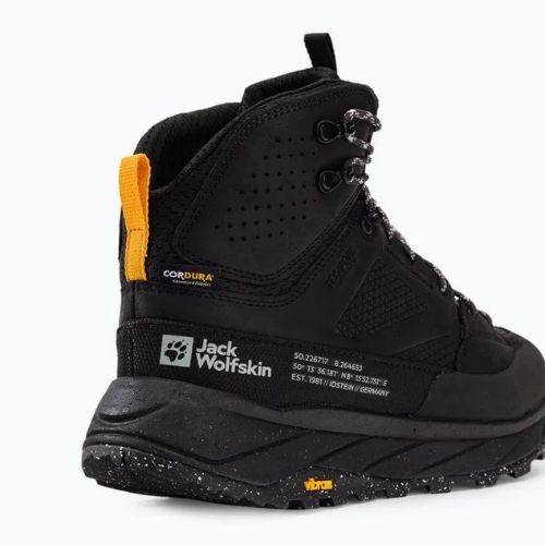 Jack Wolfskin pánské trekové boty Terraquest Texapore Mid black 4056381_6000_110