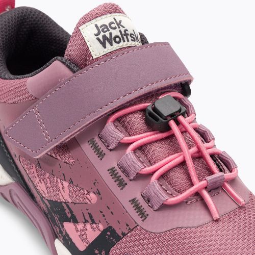 Dětské trekingové boty Jack Wolfskin Vili Action Low růžové 4056851