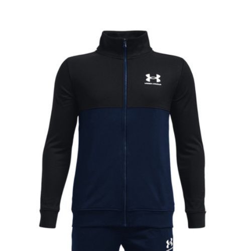 Dětská tepláková souprava Under Armour CB Knit tmavě modrá 1373978-408