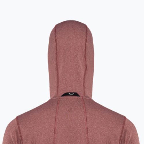 Salewa Puez Hybrid PL FZ Hoody dámská fleecová mikina červená 00-0000027389